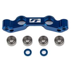 RACK DE DIRECCIÓN AZUL DE ALUMINIO FT RC10B6.4  - ASSO - AS91984