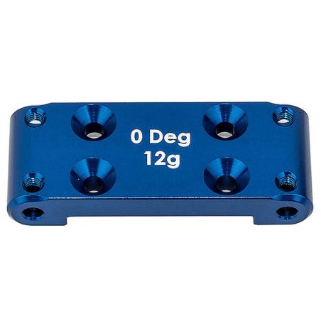 BULKEAD DELANTERO DE ALUMINIO AZUL RC10B6.4 - ASSOCIATED - AS91987