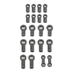 RC10B6.4 13MM, SHOCK ROD END SET - ASSOCIATED - 91997