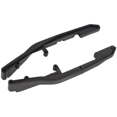 RC10B7 FT SIDE RAILS, CARBON - ASSOCIATED - 92402