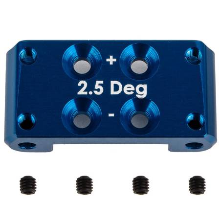 BULKEAD DELANTERO FT RC10B7, +/-2.5 GRADOS - ASSOCIATED - AS92437