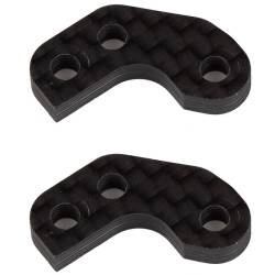 RC10B7 CASTER BLOCK LINK MOUNT SET -1MM - ASSOCIATED - 92468