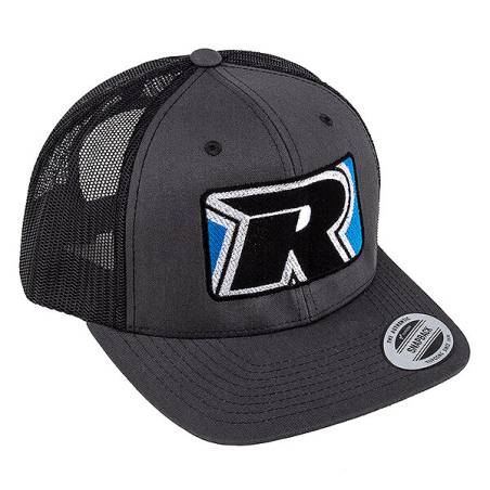 GORRA CON VISERA PLANA CARBÓN/NEGRA 2022 - ASSOCIATED - AS97079