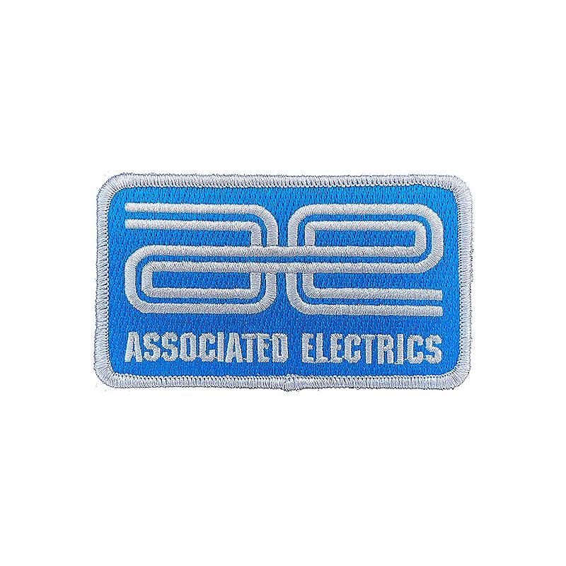 ELECTRICS LOGO PATCH - ASSOCIATED - 97019 ELECTRICS LOGO PATCH - ASSOCIATED - 97019