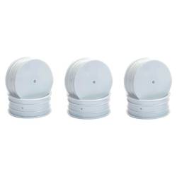 LLANTA DELANTERA BUGGY 1/10 4WD BLANCA - 3 PARES - CENTRO - C0261W