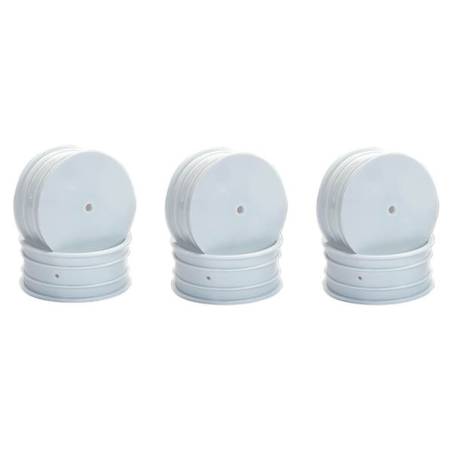 LLANTA DELANTERA BUGGY 1/10 4WD BLANCA - 3 PARES - CENTRO - C0261W