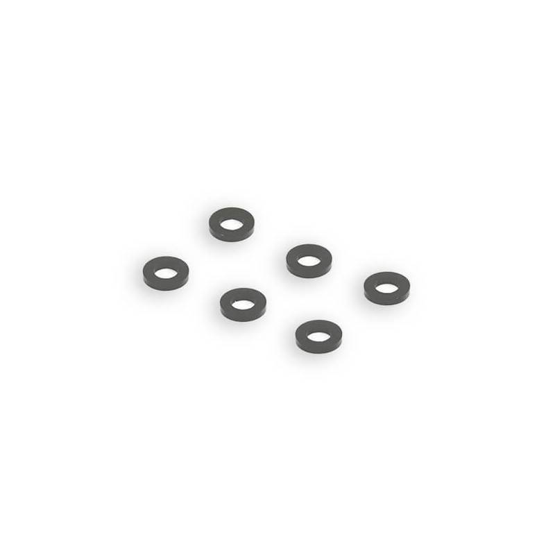 ARANDELAS PLANAS M3 NEGRAS 5.75 MM X 1.0 MM (6) - CENTRO - C0635-2 ARANDELAS PLANAS M3 NEGRAS 5.75 MM X 1.0 MM (6) - CENTRO - C0635-2