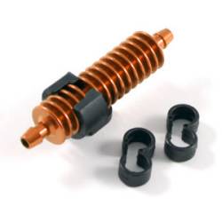 1/8TH EXHAUST GAS COOLER BURNT ORANGE w/MOUNTS - FASTRAX - FAST897O