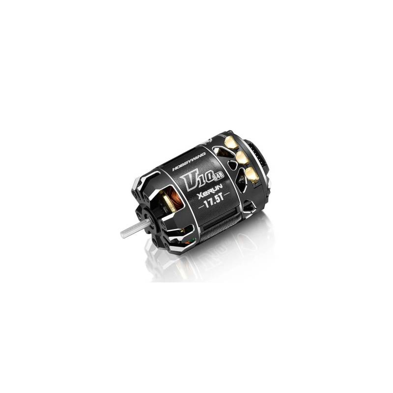 XERUN V10 17.5T G4R BLACK MOTOR - HOBBYWING - 30401748 XERUN V10 17.5T G4R BLACK MOTOR - HOBBYWING - 30401748