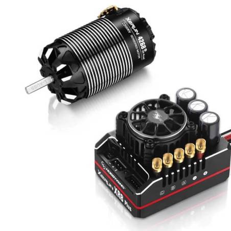 COMBO XR8PLUS G2S ESC Y MOTOR 4268 G3 OFF 2200KV - HW - HW38020501