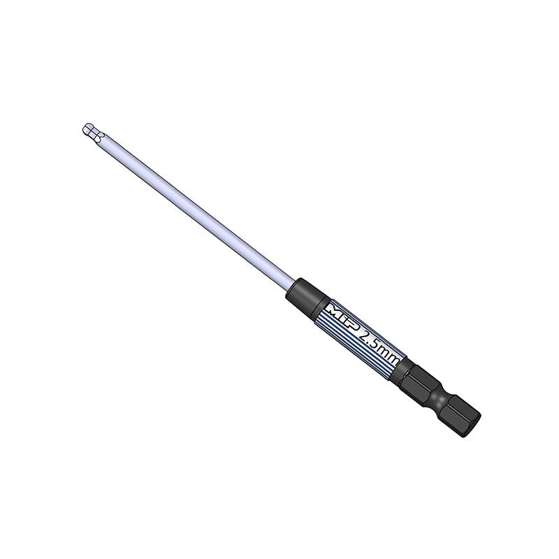TIP 2.5 MM BALL END HEX DRIVER WRENCH INSERT - MIP - MIP9010S