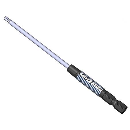 TIP 2.5 MM BALL END HEX DRIVER WRENCH INSERT - MIP - MIP9010S