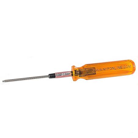 MIP HEX DRIVER WRENCH 2.0MM BALL END  9040 - MIP - MIP9040