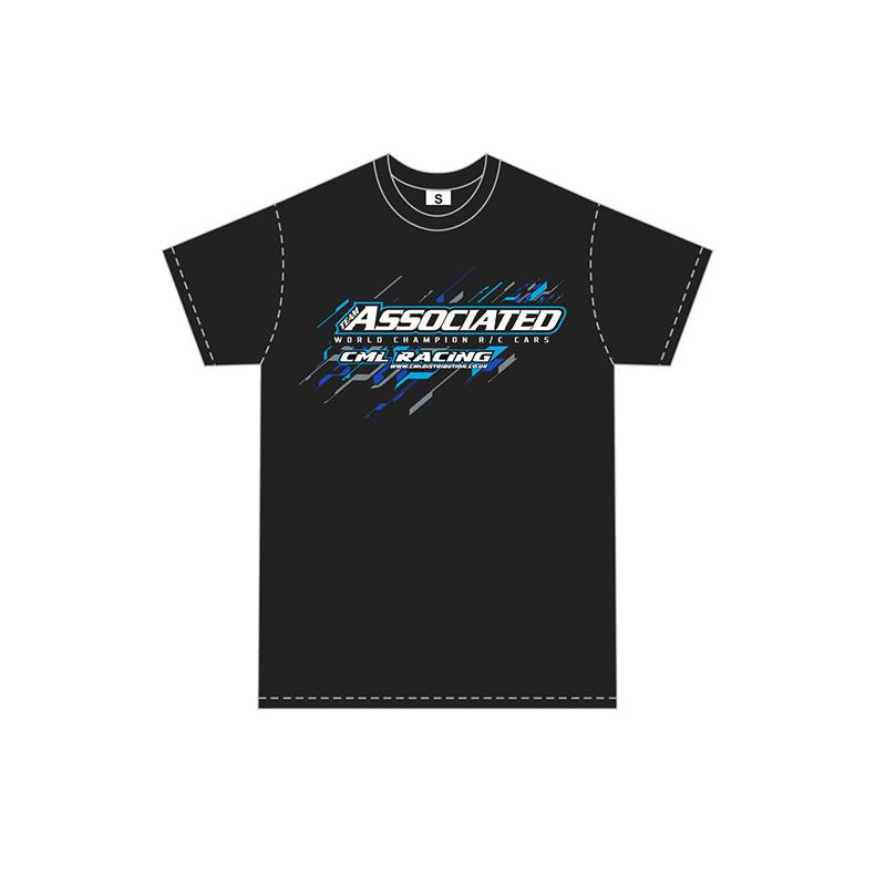 AE/CML CAMISETA NEGRA (M) - ASSOCIATED - SP124M-C