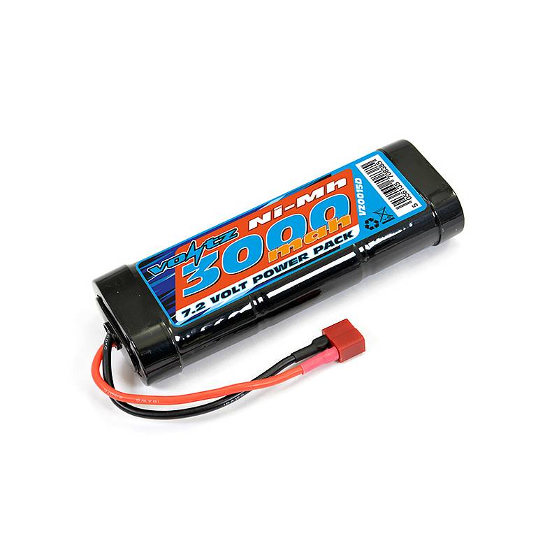 3000mah STICK PACK 7.2V W/DEANS CONNECTOR - VOLTZ - VZ0015D