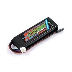 BATERÍA RECTA LiPo DE RX 7.4V 2300mAh 2S - VOLTZ - VZ0270