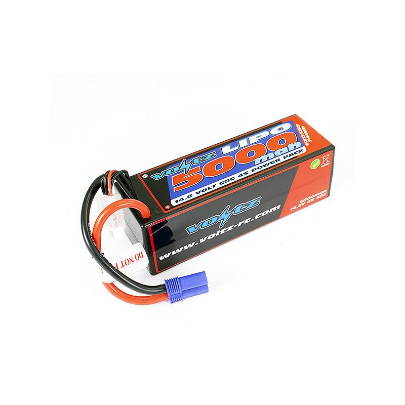 BATERÍA STICK LiPo 14.8V 5000mAh 50C CONECTOR EC5 - VOLTZ - VZ0350EC5 BATERÍA STICK LiPo 14.8V 5000mAh 50C CONECTOR EC5 - VOLTZ - VZ0350EC5