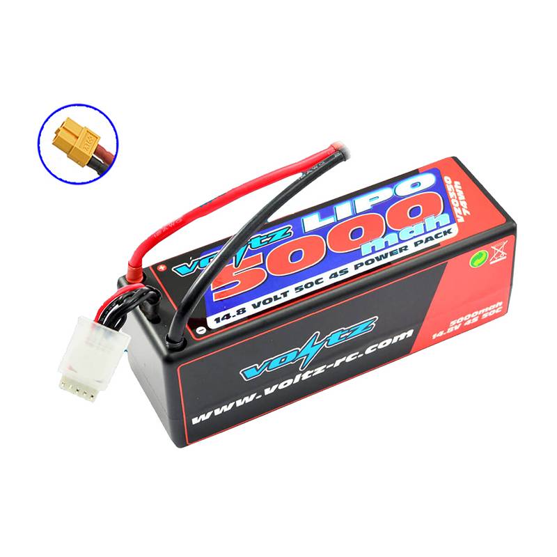 5000mah HARDCASE 14.8V 50C LIPO STICK XT60 - VOLTZ - VZ0350XT60 5000mah HARDCASE 14.8V 50C LIPO STICK XT60 - VOLTZ - VZ0350XT60