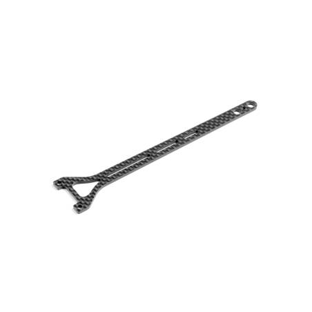 X4F'25 GRAPHITE UPPER DECK - SPLIT REAR - 2.0MM - XRAY - 301084