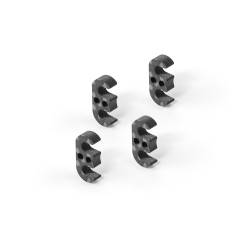 GRAPHITE SHIM FOR REAR BODY POST ADJUSTMENT 3.0MM (4) - 301390 - XRAY