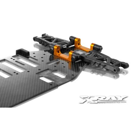 SOPORTE SUSPENSIÓN TRASERO INFERIOR ALU T3 EN 1 PIEZA - 302048-O