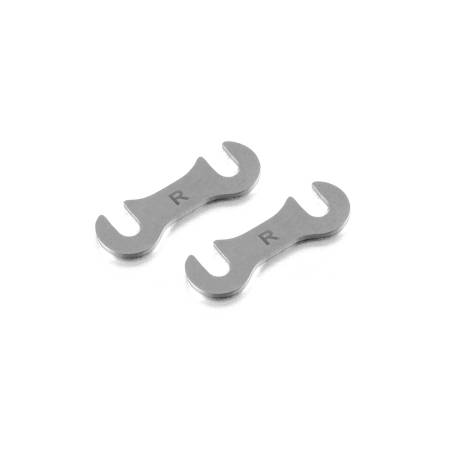 X4 REAR ROLL-CENTER SPACER (2) - XRAY - 302122