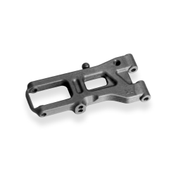 FRONT SUSPENSION ARM LONG RIGHT - GRAPHITE - 302173-G - XRAY
