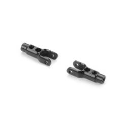SOPORTE DE AMORTIGUADOR TRASERO ACTIVO DE ALUMINIO X4 INFERIOR - XRAY