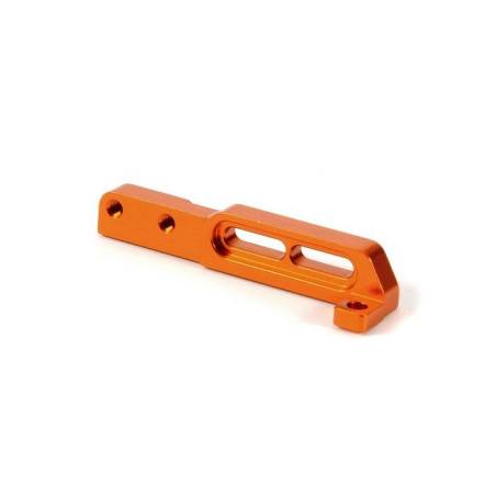 PLACA SOPORTE MOTOR DE ALUMINIO T4'14 - NARANJA - XRAY - 303057-O