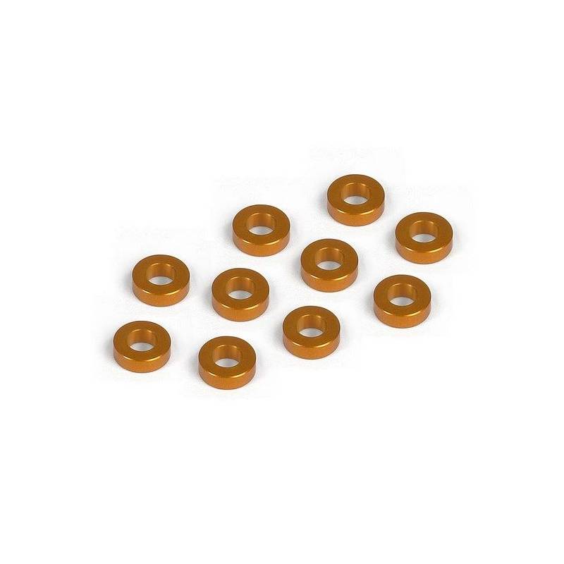 ALU SHIM 3x6x2.0MM - ORANGE (10) - 303123-O - XRAY ALU SHIM 3x6x2.0MM - ORANGE (10) - 303123-O - XRAY