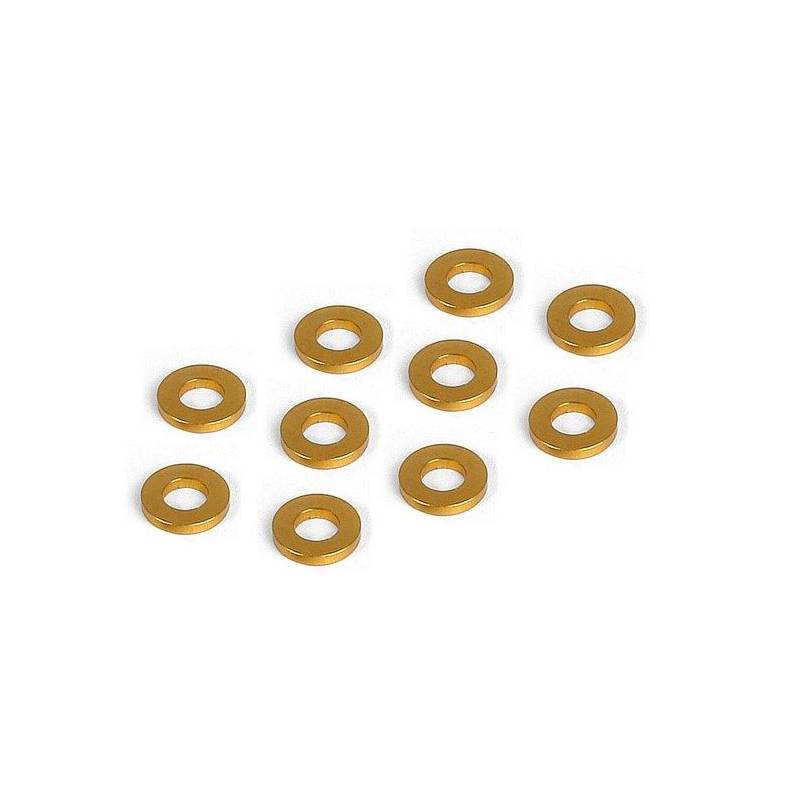 ALU SHIM 3x6x1.0MM - ORANGE (10) - 303122-O - XRAY ALU SHIM 3x6x1.0MM - ORANGE (10) - 303122-O - XRAY