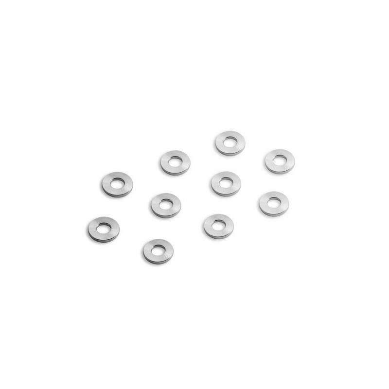 ALU SHIM 3x7x1.0MM (10) - 303136 - XRAY