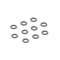 ALU SHIM 3x5x0.5MM - BLACK (10) - XRAY - 303142-K
