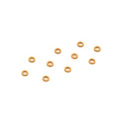 ALU SHIM 3x5x1.0MM - ORANGE (10) - 303141-O - XRAY