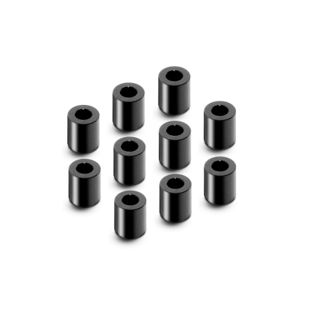 ARANDELA DE ALUMINIO 3x6x7.0MM - NEGRO (10) - XRAY - 303139-K