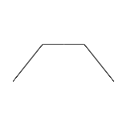 BARRA ESTABILIZADORA X4 - TRASERA 1.1 MM - XRAY - 303821