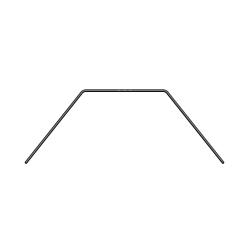 BARRA ESTABILIZADORA X4 - TRASERA 1.3 MM - XRAY - 303823