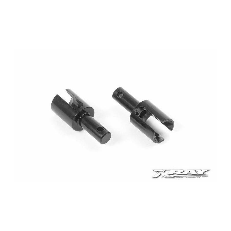 ALU GEAR DIFF OUTDRIVE ADAPTER - 7075 T6 (2) - 304970 - XRAY