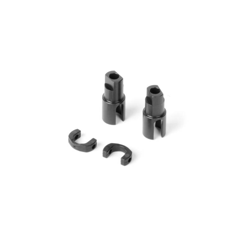 STEEL SOLID AXLE DRIVESHAFT ADAPTER (2) - XRAY - 305134 STEEL SOLID AXLE DRIVESHAFT ADAPTER (2) - XRAY - 305134