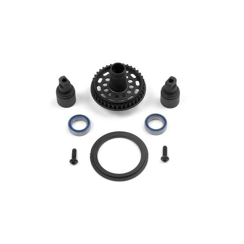 COMPOSITE SOLID AXLE 38T - SET - 305188 - XRAY
