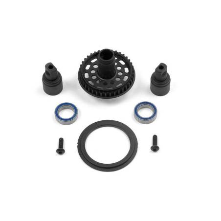 COMPOSITE SOLID AXLE 38T - SET - 305188 - XRAY