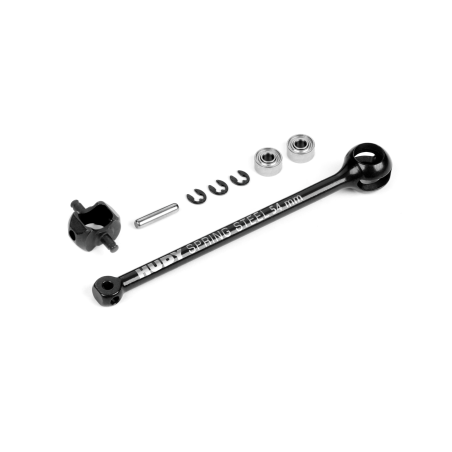 X4 CVD BB DRIVE SHAFT 54MM - HUDY SPRING STEEL™ - SET - XRAY - 305408