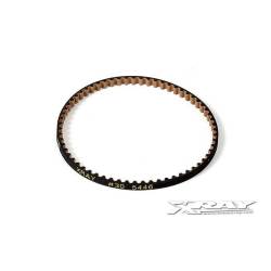 HIGH-PERFORMANCE KEVLAR DRIVE BELT REAR 3 x 189 MM - 305446 - XRAY