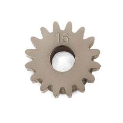 ALU PINION GEAR - HARD COATED 16T / 48 - SHORT -305716-XRAY
