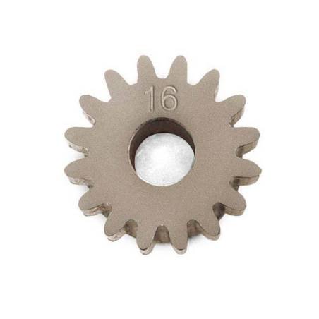 ALU PINION GEAR - HARD COATED 16T / 48 - SHORT -305716-XRAY