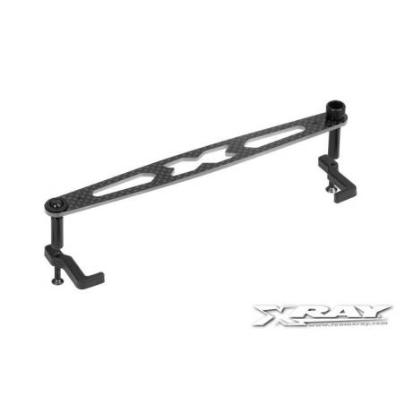 SET ABRAZADERA BATERÍA DE GRAFITO T4 PARA LiPo - XRAY - 306165