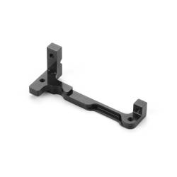 SOPORTE SERVO DE ALUMINIO X4 - NEGRO - PIEZA UNICA - XRAY