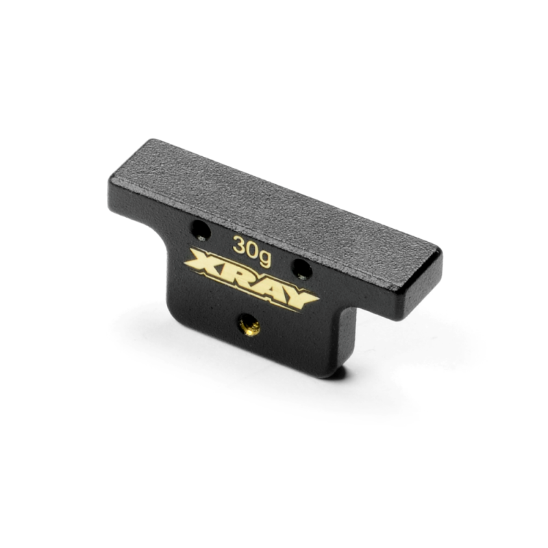 T4F'21 BALANCING CHASSIS WEIGHT FRONT 30G - XRAY - 309822 T4F'21 BALANCING CHASSIS WEIGHT FRONT 30G - XRAY - 309822