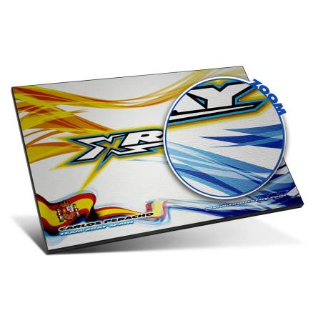 XRAY ALUMINUM 1/10 TOURING SET-UP BOARD - LIMITED EDITION INCLUDING-3