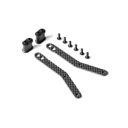 GRAPHITE CHASSIS SIDE GUARD BRACE FOR BENT SIDES CHASSIS (2) - 321271